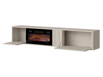 TV-taso PHILIPPE 190 -TV-taso takalla beige - Huonekalut - TV- & Mediakalusteet - Tv taso & Mediataso