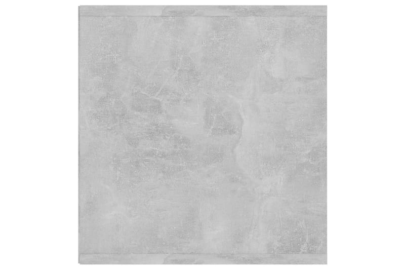 TV-tasot 2 kpl betoninharmaa 107x35x37 cm lastulevy - Harmaa - Huonekalut - TV- & Mediakalusteet - TV-kaappi
