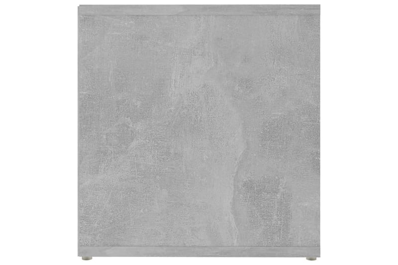 TV-tasot 2 kpl betoninharmaa 72x35x36,5 cm lastulevy - Harmaa - Huonekalut - TV- & Mediakalusteet - TV-kaappi