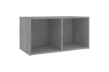 TV-tasot 2 kpl betoninharmaa 72x35x36,5 cm lastulevy - Harmaa - Huonekalut - TV- & Mediakalusteet - TV-kaappi