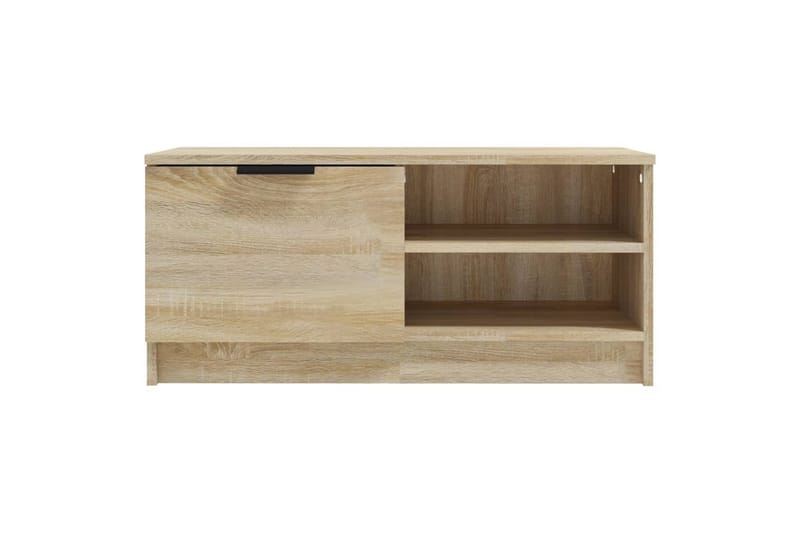 TV-tasot 2 kpl Sonoma-tammi 80x35x36,5 cm tekninen puu - Ruskea - Huonekalut - TV- & Mediakalusteet - Tv taso & Mediataso