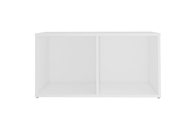 TV-tasot 2 kpl valkoinen 72x35x36,5 cm lastulevy - Valkoinen - Huonekalut - TV- & Mediakalusteet - TV-kaappi