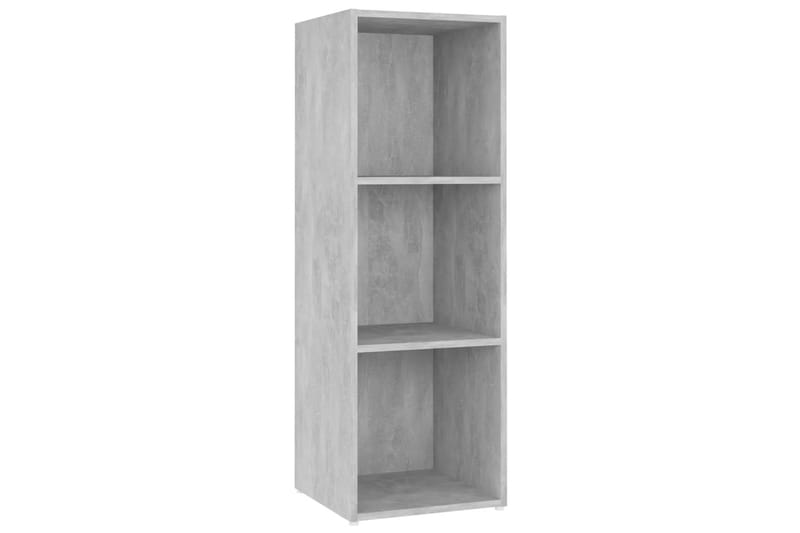 TV-tasot 3 kpl 107x35x37 cm - Betoninharmaa - Huonekalut - TV- & Mediakalusteet - TV-kaappi