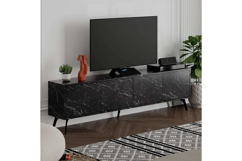 TV-tasot ja mediatasot Dune TV-taso 180 cm Beige Beige - Huonekalut - TV- & Mediakalusteet - Tv taso & Mediataso