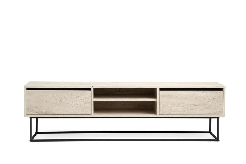 TV-tasot ja mediatasot Escape-TV-taso 180 cm Svart, Marmor