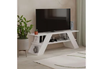 TV-tasot ja mediatasot Homitis TV-taso Janesh Vit - Huonekalut - TV- & Mediakalusteet - Tv taso & Mediataso