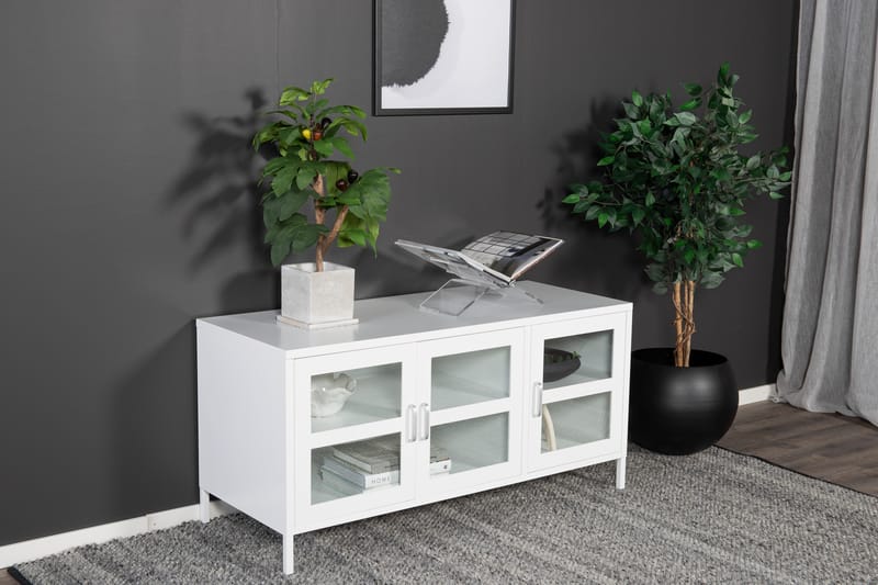 Acero TV-taso 120 cm - Valkoinen - Huonekalut - TV- & Mediakalusteet - Tv taso & Mediataso