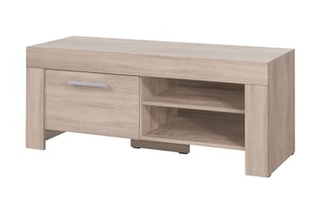 Cezar TV-bänk 120x52x51 cm Ek - Huonekalut - TV- & Mediakalusteet - Tv taso & Mediataso
