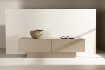 Cuenca TV-taso 160x47 cm beige Venture Home Cuenca-TV-taso 160x47 cm Beige - Huonekalut - TV- & Mediakalusteet - Tv taso & Mediataso