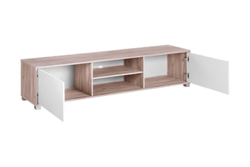 Filteau tv-taso 180 cm puuta - Valkoinen|Beige - Huonekalut - TV- & Mediakalusteet - Tv taso & Mediataso