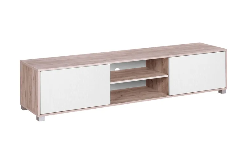 Filteau tv-taso 180 cm puuta, Valkoinen|Beige