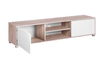Filteau tv-taso 180 cm puuta - Valkoinen|Beige - Huonekalut - TV- & Mediakalusteet - Tv taso & Mediataso