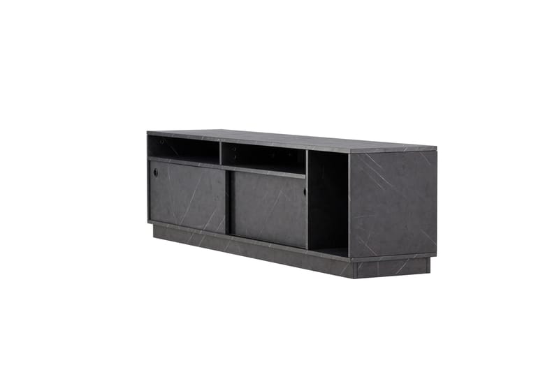 Girona TV-taso 180x40 cm - Musta - Huonekalut - TV- & Mediakalusteet - Tv taso & Mediataso