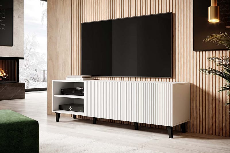 Juniskär Tv-bänk 40x52x150 cm Scandinavian Choice Vit - Huonekalut - TV- & Mediakalusteet - Tv taso & Mediataso