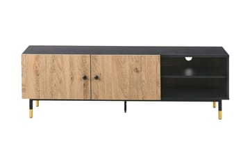 Maryneal TV-taso 150x40 cm - Musta/vaalea puu - Huonekalut - TV- & Mediakalusteet - Tv taso & Mediataso
