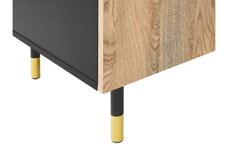 Maryneal TV-taso 150x40 cm - Musta/vaalea puu - Huonekalut - TV- & Mediakalusteet - Tv taso & Mediataso