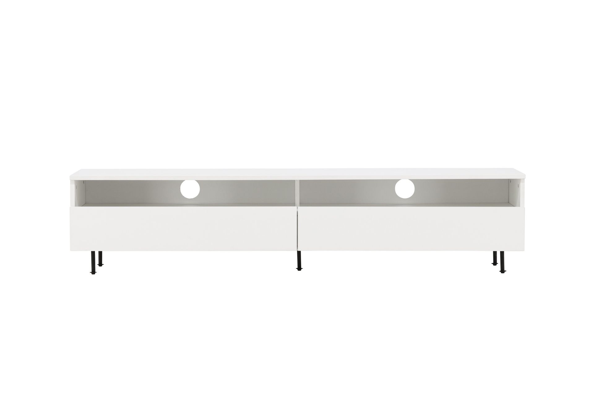 Navarra TV-taso 180x40 cm - Valkoinen - Huonekalut - TV- & Mediakalusteet - Tv taso & Mediataso