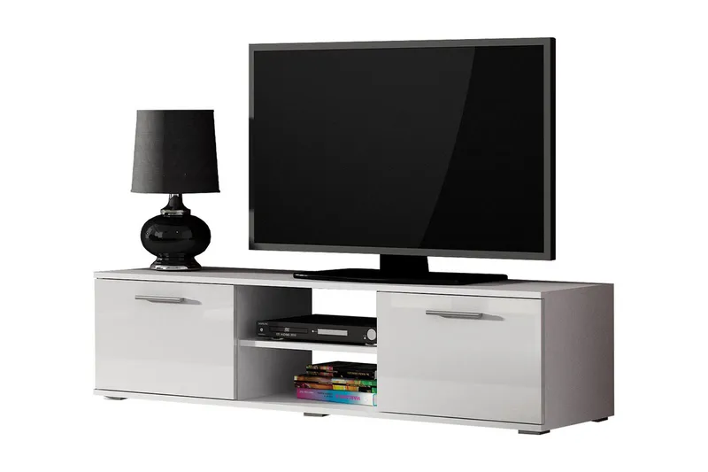 Ruskelsby TV-bänk 140 cm NO_BRAND White, undefined