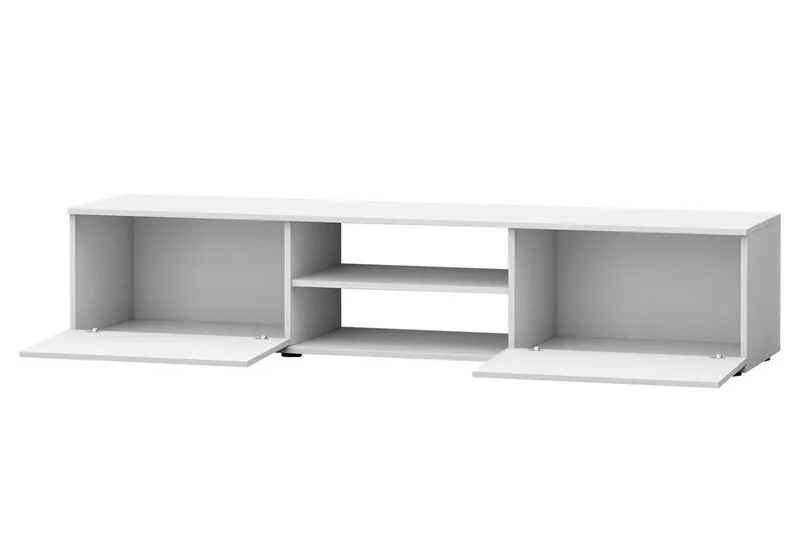 Ruskelsby TV-bänk 180 cm NO_BRAND Black - Huonekalut - TV- & Mediakalusteet - Tv taso & Mediataso