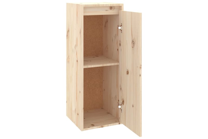 Seinäkaappi 30x30x80 cm täysi mänty - Ruskea - Huonekalut - TV- & Mediakalusteet - Tv taso & Mediataso