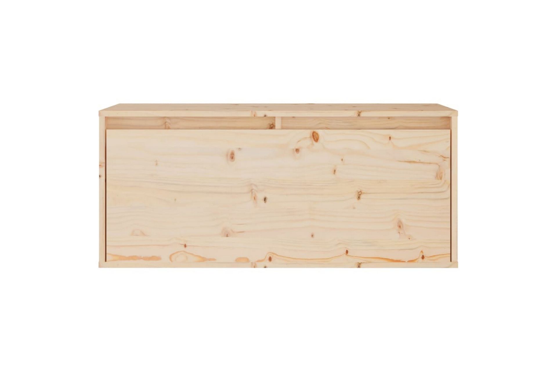 Seinäkaappi 80x30x35 cm täysi mänty - Ruskea - Huonekalut - TV- & Mediakalusteet - Tv taso & Mediataso