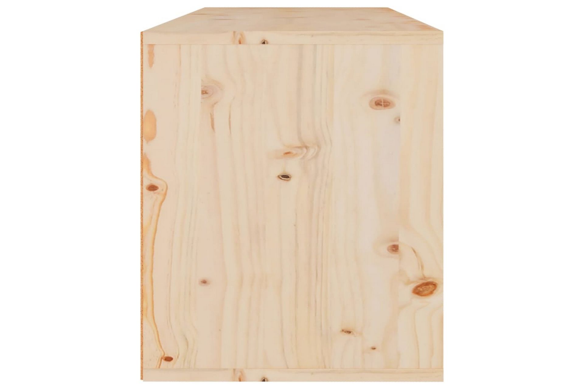 Seinäkaappi 80x30x35 cm täysi mänty - Ruskea - Huonekalut - TV- & Mediakalusteet - Tv taso & Mediataso