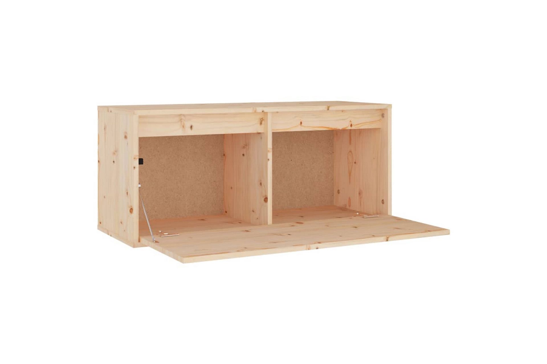 Seinäkaappi 80x30x35 cm täysi mänty - Ruskea - Huonekalut - TV- & Mediakalusteet - Tv taso & Mediataso