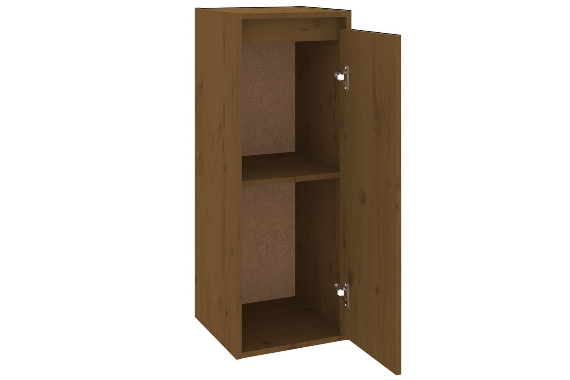 Seinäkaappi hunajanruskea 30x30x80 cm täysi mänty - Ruskea - Huonekalut - TV- & Mediakalusteet - Tv taso & Mediataso