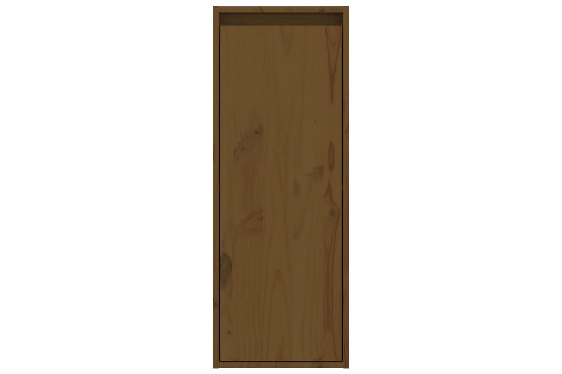 Seinäkaappi hunajanruskea 30x30x80 cm täysi mänty - Ruskea - Huonekalut - TV- & Mediakalusteet - Tv taso & Mediataso