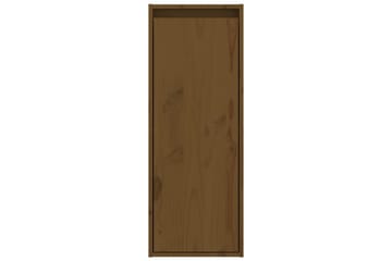 Seinäkaappi hunajanruskea 30x30x80 cm täysi mänty - Ruskea - Huonekalut - TV- & Mediakalusteet - Tv taso & Mediataso