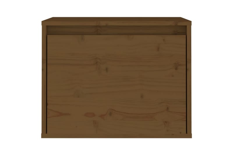 Seinäkaappi hunajanruskea 45x30x35 cm täysi mänty - Ruskea - Huonekalut - TV- & Mediakalusteet - Tv taso & Mediataso