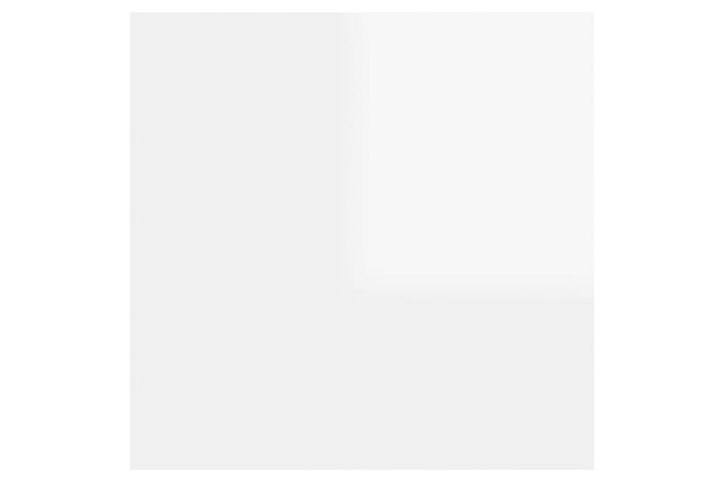Seinäkiinnitettävä TV-taso 30,5x30x30cm - Valkoinen Korkeakiilto - Huonekalut - TV- & Mediakalusteet - Tv taso & Mediataso