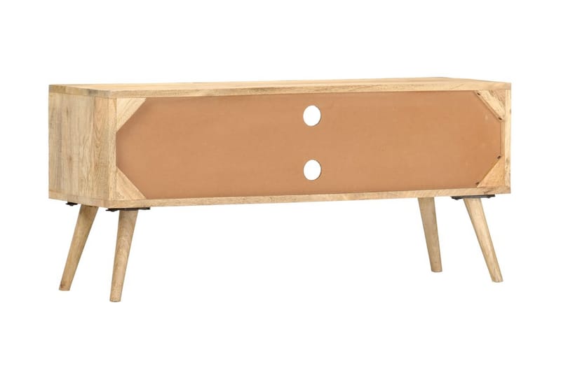 TV-taso 100x30x45 cm täysi mangopuu - Ruskea - Huonekalut - TV- & Mediakalusteet - Tv taso & Mediataso