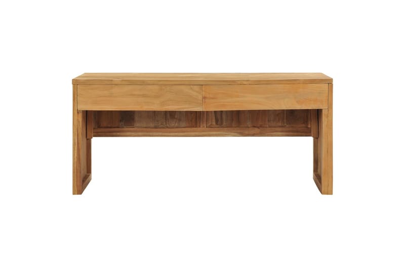 TV-taso 100x35x45 cm täysi tiikki - Ruskea - Huonekalut - TV- & Mediakalusteet - Tv taso & Mediataso