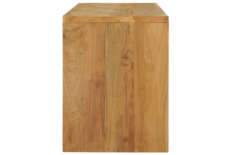 TV-taso 100x35x45 cm täysi tiikki - Ruskea - Huonekalut - TV- & Mediakalusteet - Tv taso & Mediataso