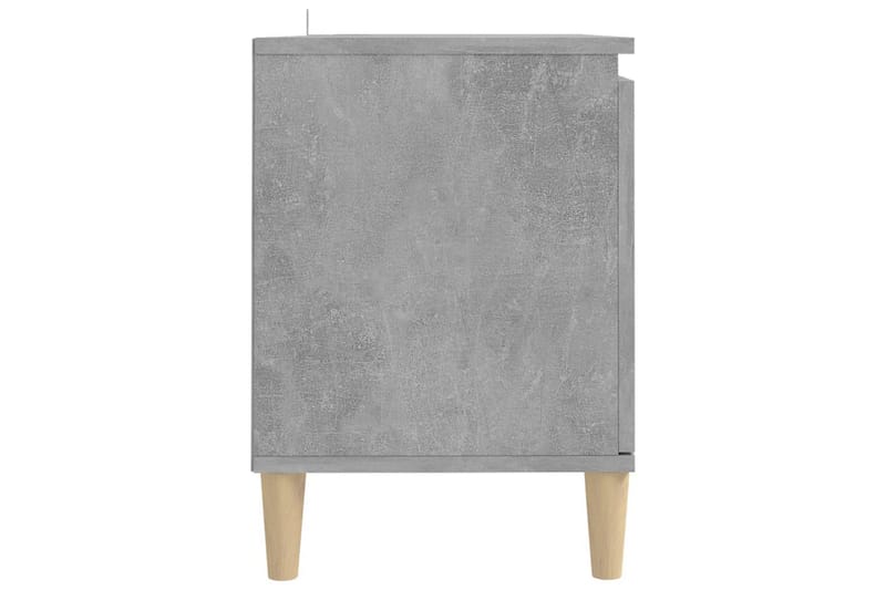 TV-taso 103,5x30x50 cm Puujalat - Betoninharmaa - Huonekalut - TV- & Mediakalusteet - Tv taso & Mediataso