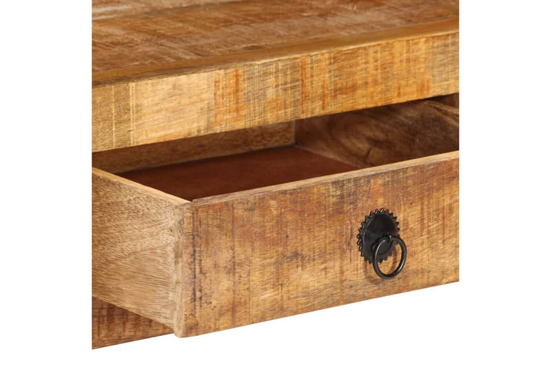 TV-taso 110x30x40 cm täysi mangopuu - Ruskea - Huonekalut - TV- & Mediakalusteet - Tv taso & Mediataso