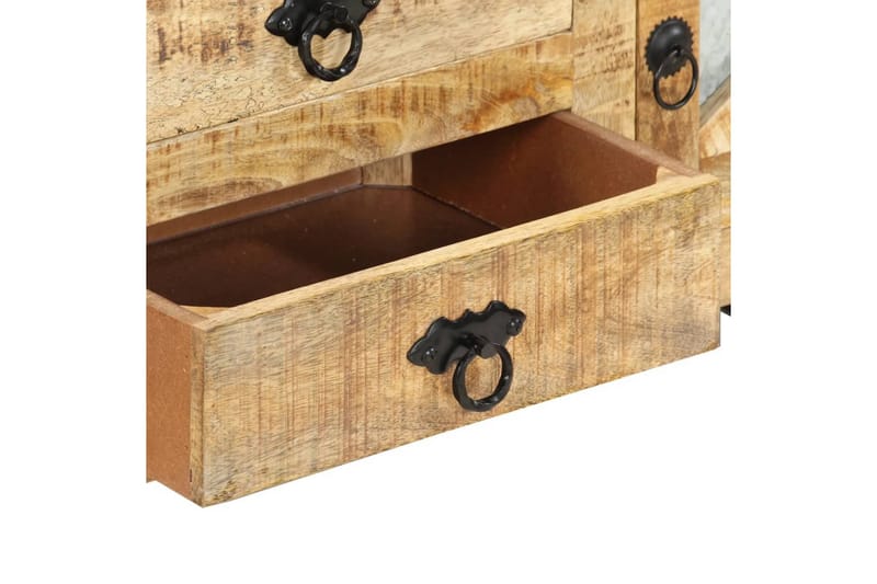 TV-taso 110x30x45 cm karkea mangopuu - Ruskea - Huonekalut - TV- & Mediakalusteet - Tv taso & Mediataso