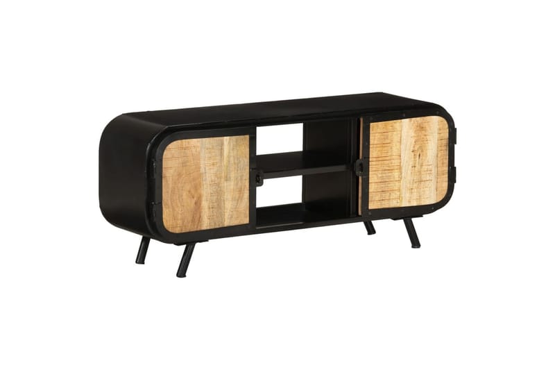 TV-taso 110x30x45 cm karkea mangopuu - Huonekalut - TV- & Mediakalusteet - Tv taso & Mediataso