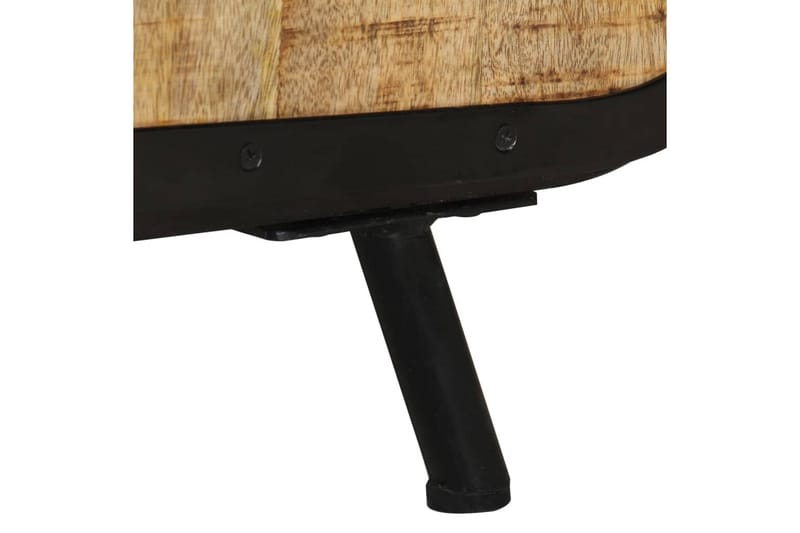 TV-taso 110x30x45 cm karkea mangopuu - Huonekalut - TV- & Mediakalusteet - Tv taso & Mediataso
