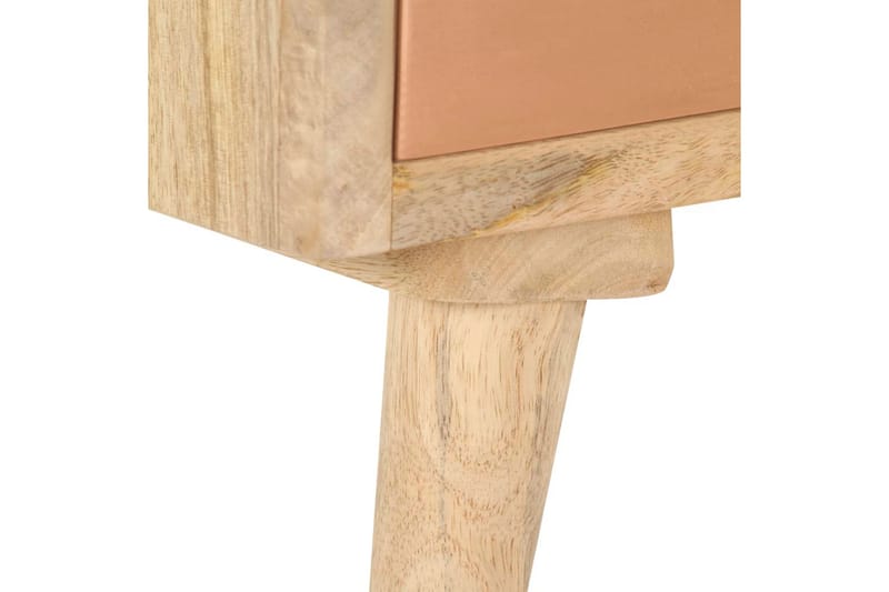 TV-taso 110x30x45 cm täysi mangopuu - Ruskea - Huonekalut - TV- & Mediakalusteet - Tv taso & Mediataso