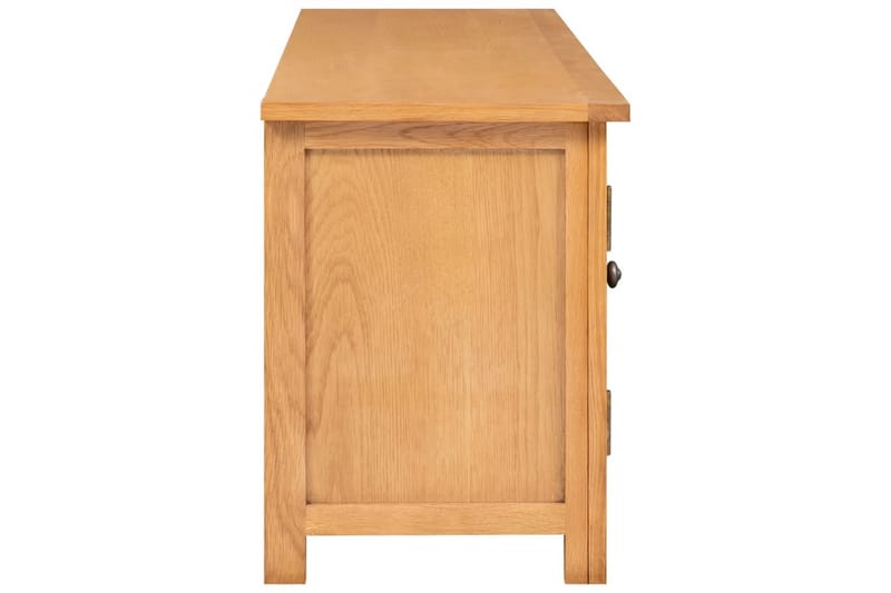 TV-taso 110x35x44 cm täystammi - Ruskea - Huonekalut - TV- & Mediakalusteet - Tv taso & Mediataso