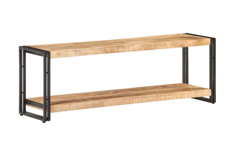TV-taso 120x30x40 cm karkea mangopuu - Huonekalut - TV- & Mediakalusteet - Tv taso & Mediataso