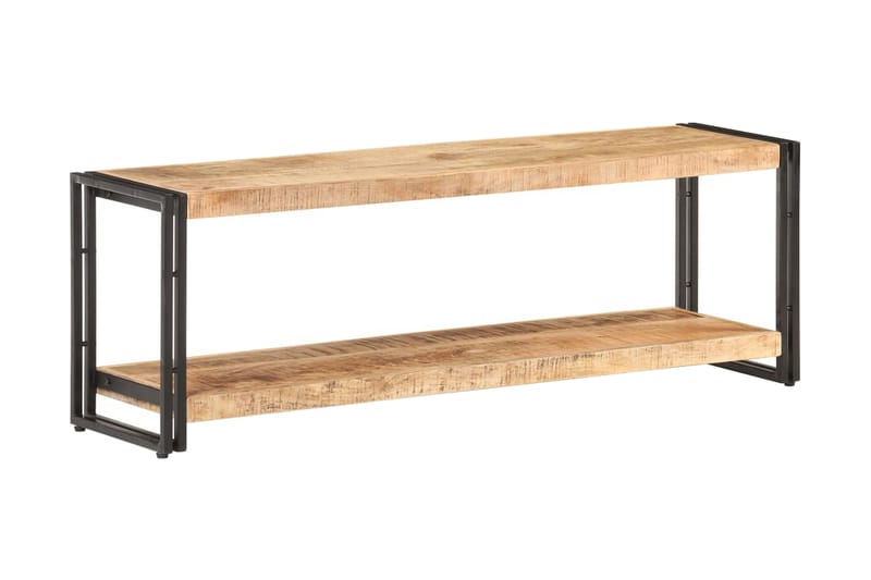 TV-taso 120x30x40 cm karkea mangopuu - Huonekalut - TV- & Mediakalusteet - Tv taso & Mediataso