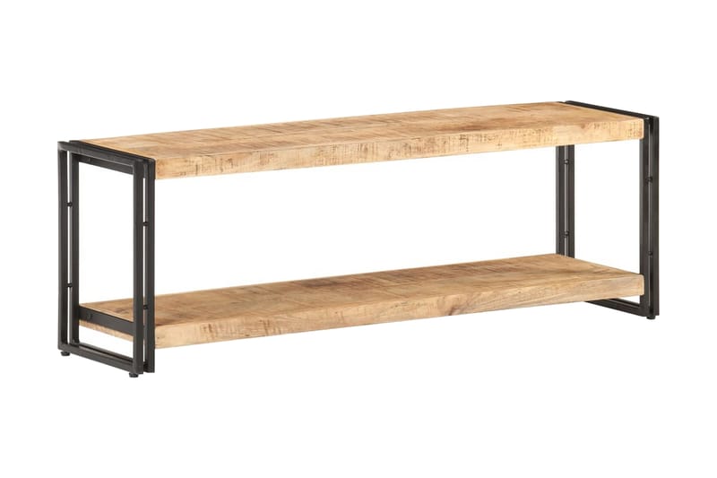 TV-taso 120x30x40 cm karkea mangopuu - Huonekalut - TV- & Mediakalusteet - Tv taso & Mediataso