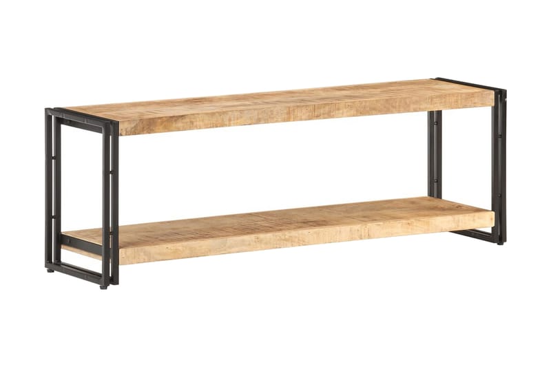 TV-taso 120x30x40 cm karkea mangopuu - Huonekalut - TV- & Mediakalusteet - Tv taso & Mediataso