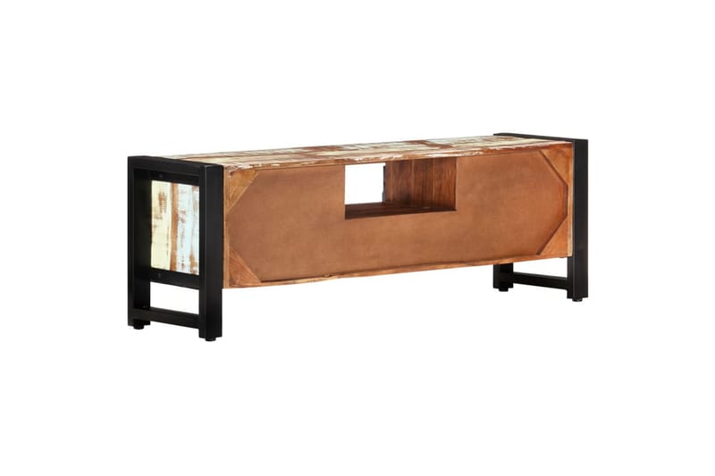 TV-taso 120x30x40 cm kierrätetty täyspuu - Monivärinen - Huonekalut - TV- & Mediakalusteet - Tv taso & Mediataso