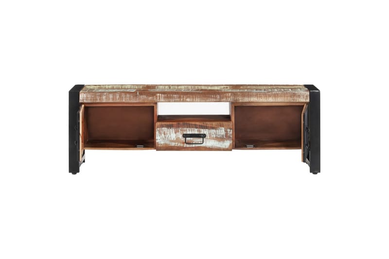 TV-taso 120x30x40 cm kierrätetty täyspuu - Monivärinen - Huonekalut - TV- & Mediakalusteet - Tv taso & Mediataso