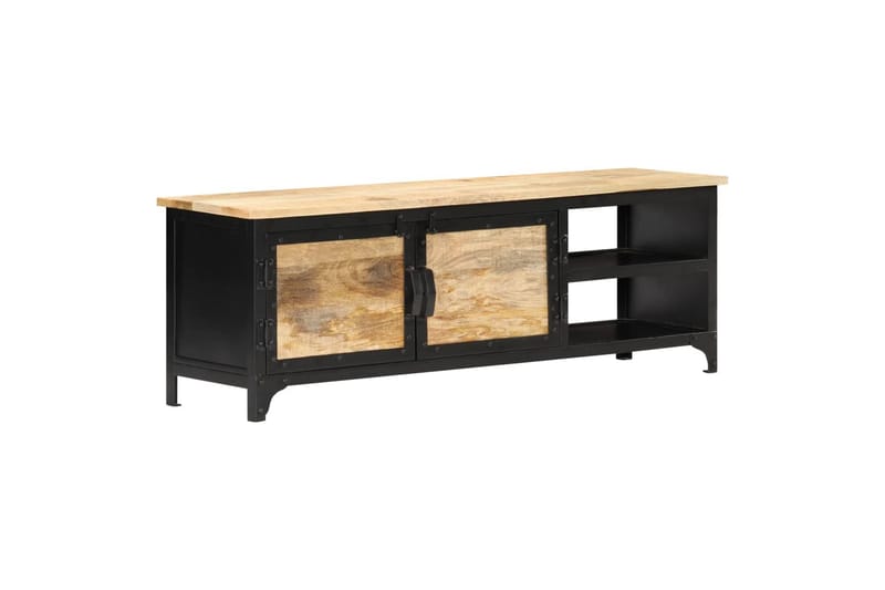 TV-taso 120x30x40 cm täysi mangopuu - Huonekalut - TV- & Mediakalusteet - Tv taso & Mediataso