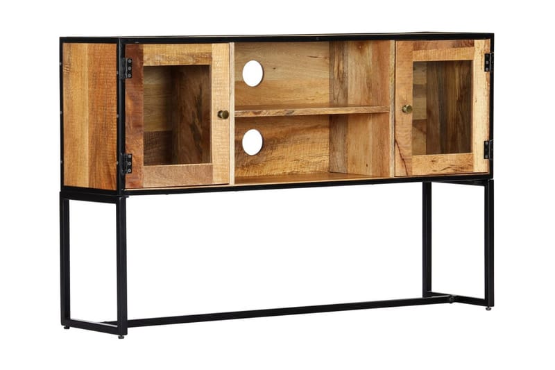 TV-taso 120x30x75 cm täysi kierrätetty puu - Ruskea - Huonekalut - TV- & Mediakalusteet - Tv taso & Mediataso